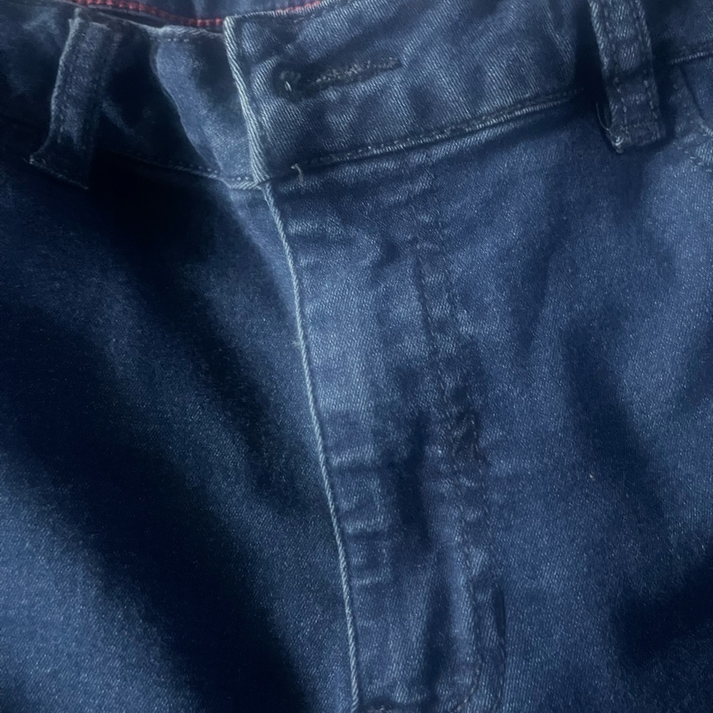 Fashion nova jeans dark blue  straight leg  size 13